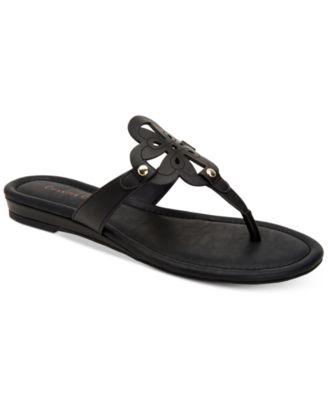 macys flip flops womens