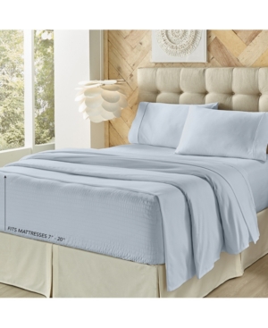 J Queen Royal Fit Microfiber Twin Sheet Set Bedding