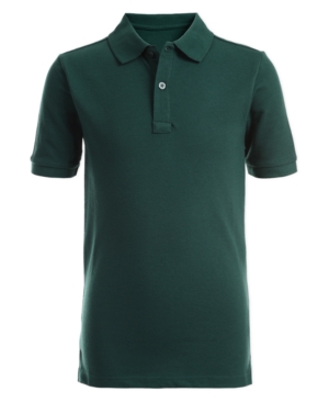 image of Nautica Little Boys Stretch Double Pique Polo