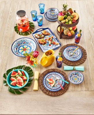 Isle Melamine Total Outdoor Dinning Collection