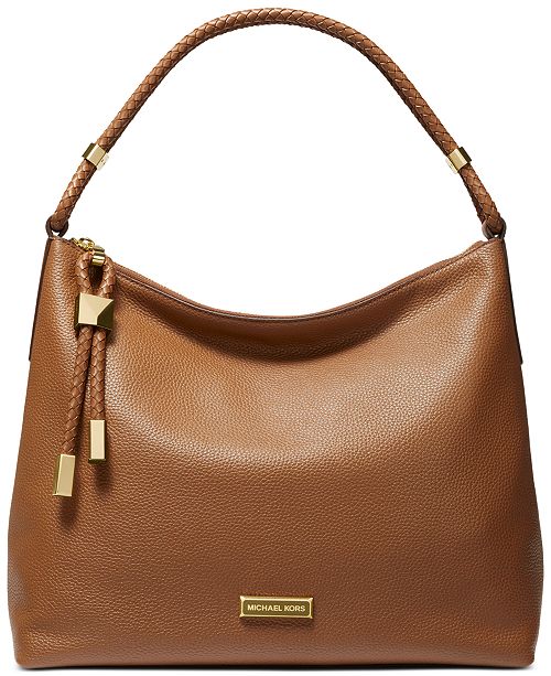 Michael Kors Lexington Leather Shoulder Bag & Reviews - Handbags & Accessories - Macy&#39;s