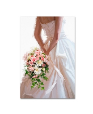 Trademark Global The Macneil Studio 'wedding Dress' Canvas Art In Multi