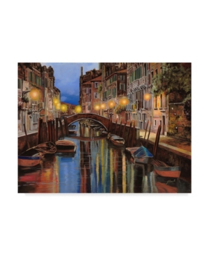Trademark Global Guido Borelli 'venezia All Alba' Canvas Art In Multi