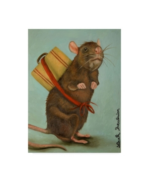 Leah Saulnier 'pack Rat' Canvas Art - 35" X 47"