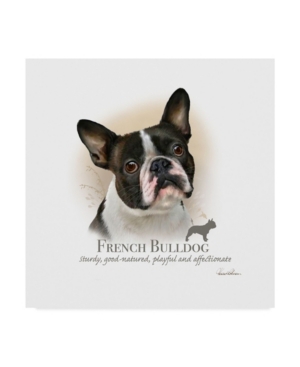 Trademark Global Howard Robinson 'french Bulldog' Canvas Art In Multi