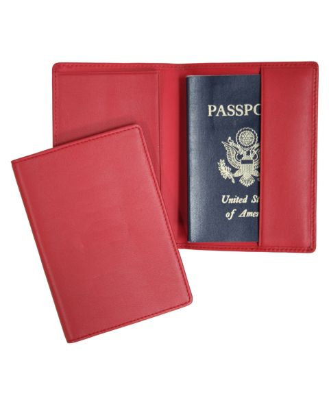 ROYCE New York Men's Classic RFID Blocking Passport Case