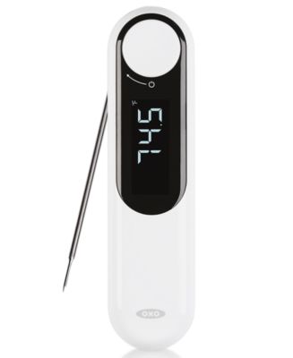  OXO Good Grips Chef's Precision Digital Leave-In Thermometer,  Stainless Steel, 1 count: Home & Kitchen