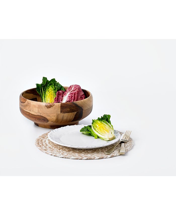 Lucky Brand Wood Salad Bowl, Created for Macy's Macy's