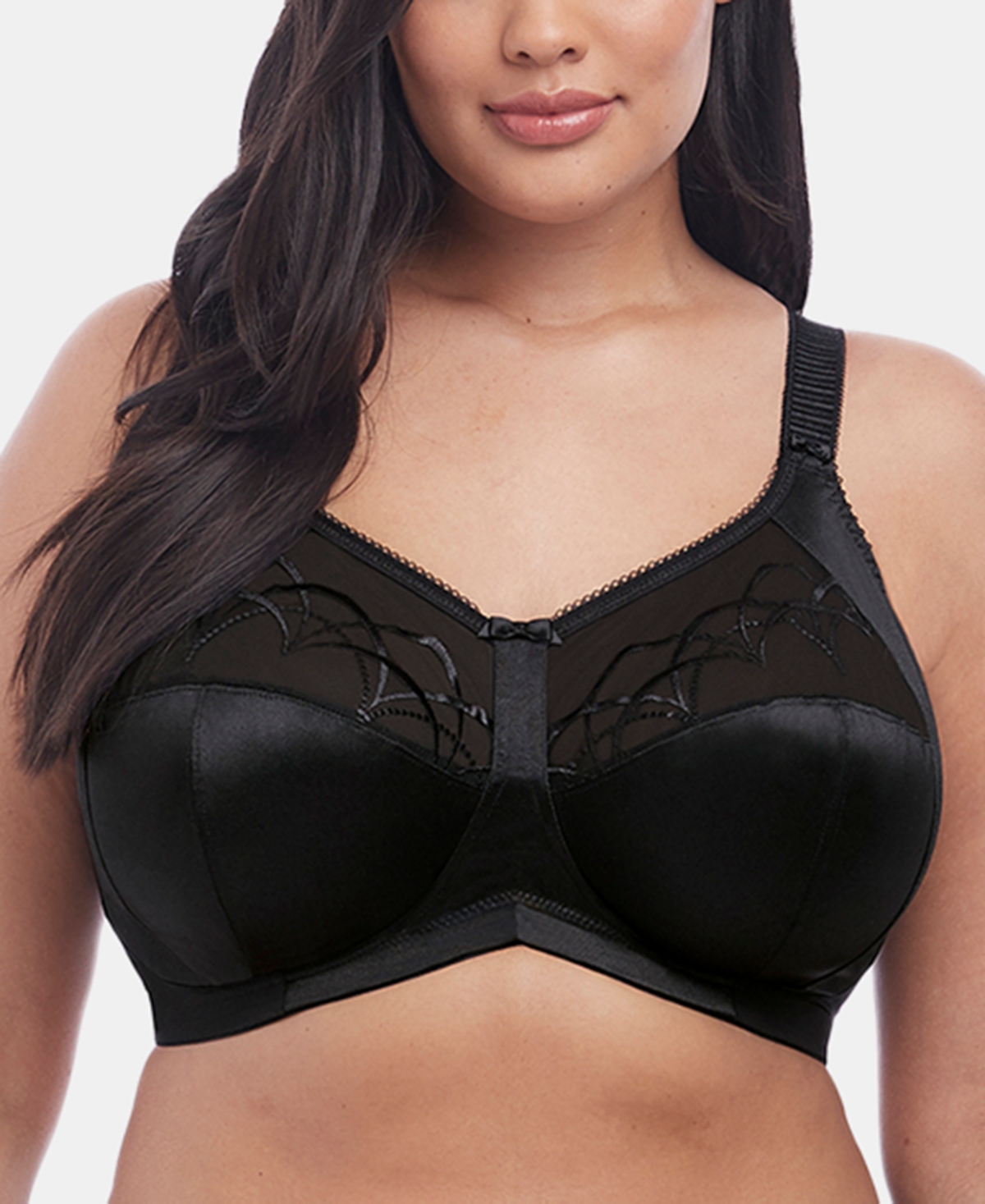 Full Figure Cate Soft Cup No Wire Bra EL4033, Online Only - Latte