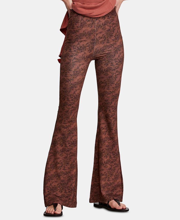 printed pull on pants