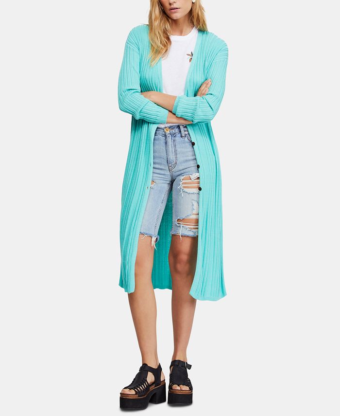 Free people duster cardigan online