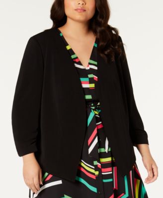 macy's womens plus size jackets