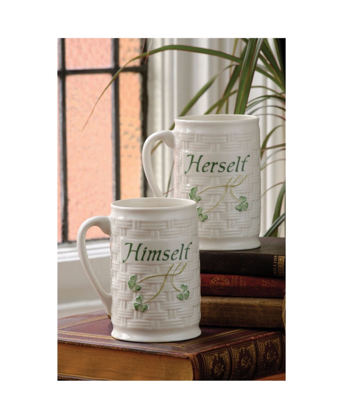 Himself and Herself Mug Set - Open White