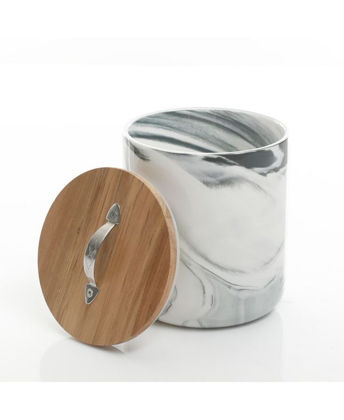 Gibson Laurie Gates Marble Look Medium Canister Macy's