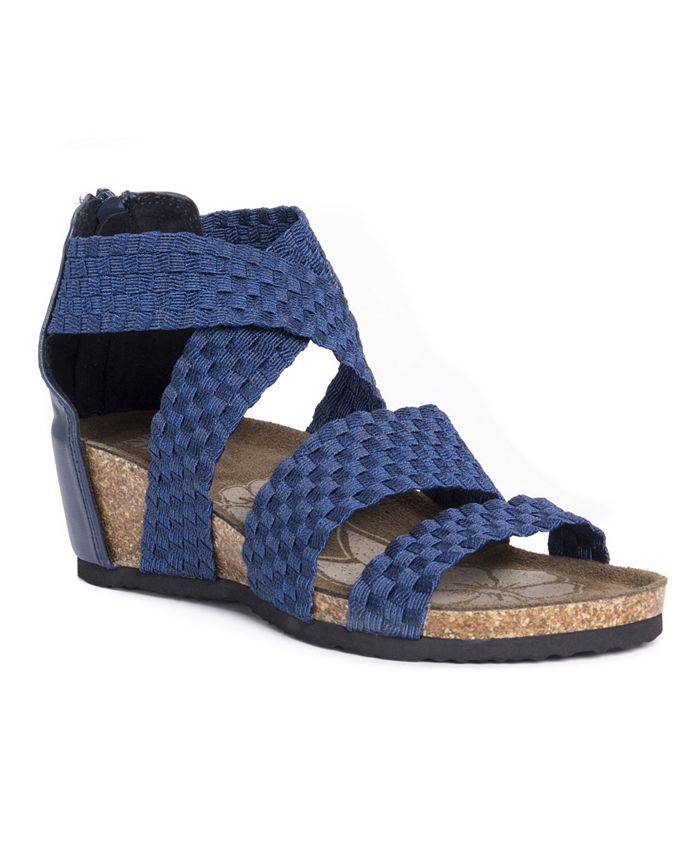 Muk Luks Women s Elle Wedge Sandals Macy s