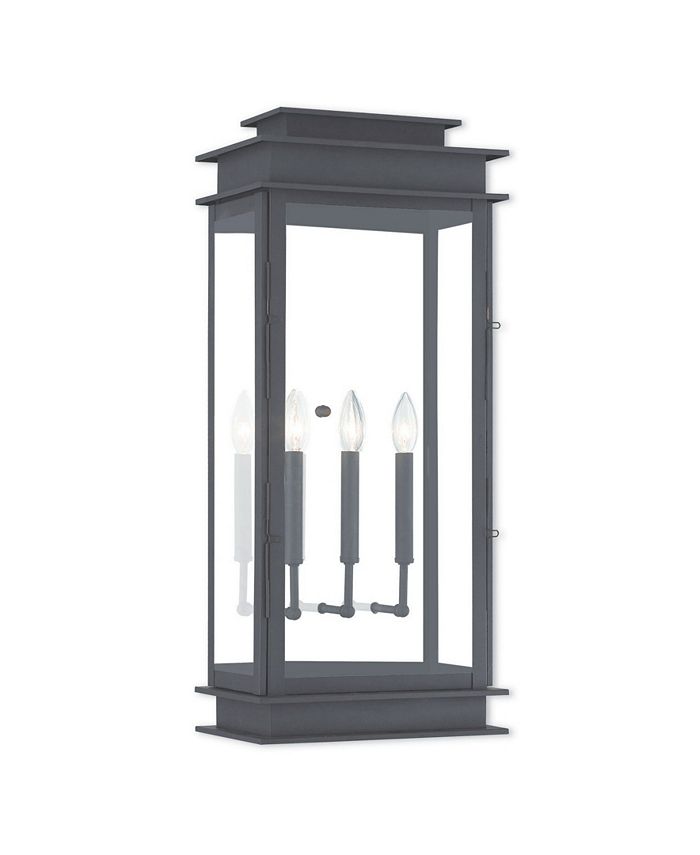 Livex - Princeton 3-Light Wall Lantern