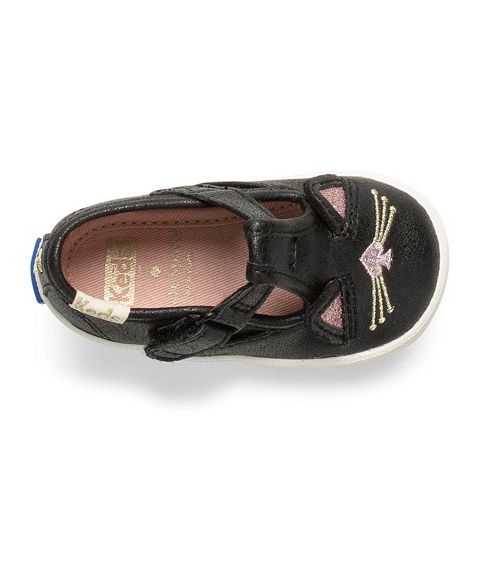 Keds Baby Girl's Keds x Kate Spade Champion Toe Cap TStrap Crib Shoe
