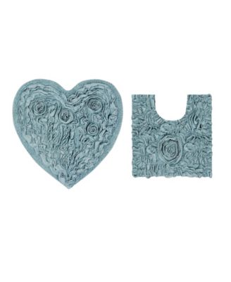 Bell Flower 2-Pc. Bath Rug Set