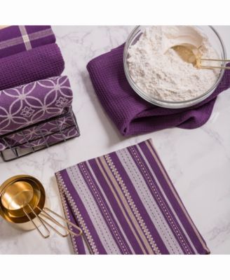 Assorted Dishtowel and Dishcloth, Set of 5