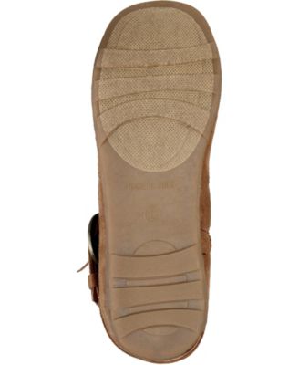 Women's Jester Rouched Buckle Mid Shaft Boots