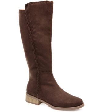 image of Journee Collection Women-s Comfort Blakely Extra Wide Calf Boot Women-s Shoes