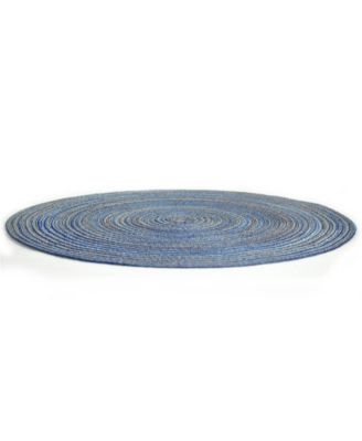 Variegated Round Woven Placemat, Set of 6
