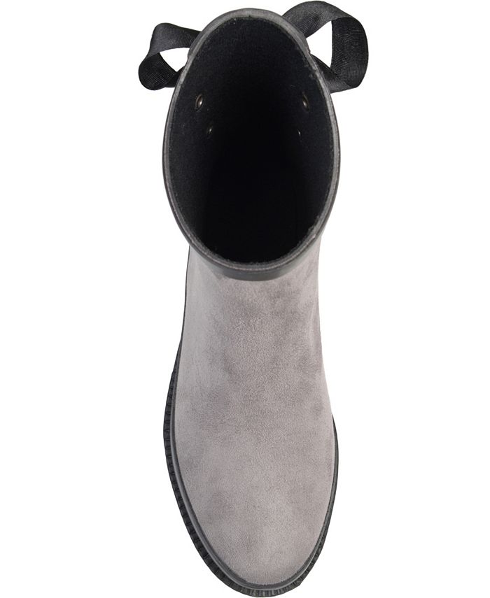 Journee Collection Womens Siffy Rainboot Gray Size 8 5 M