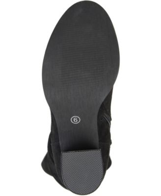 Women's Kaison Wide Calf Stacked Heel Over The Knee Boots