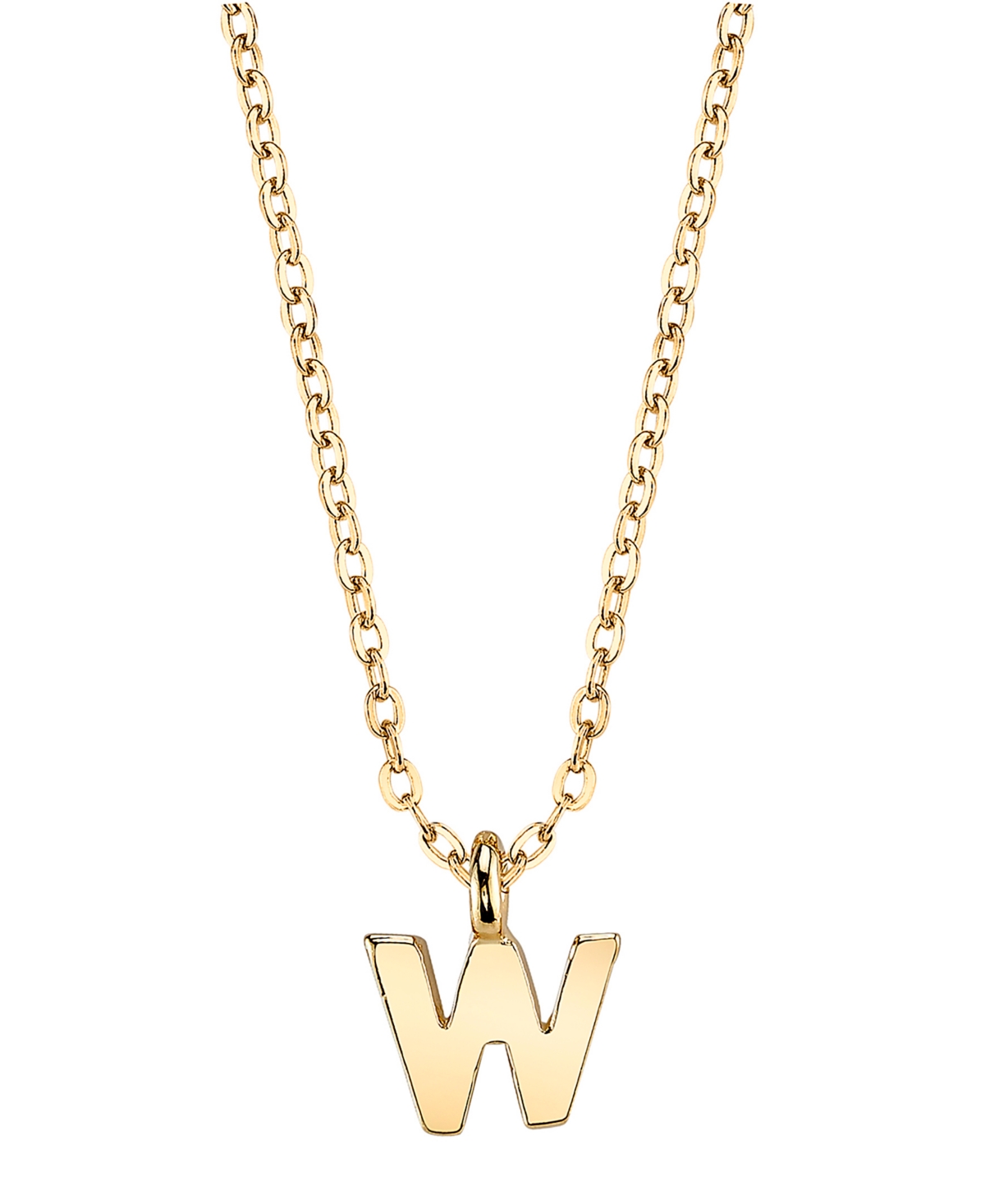 Shop 2028 Gold-tone Initial Necklace 20"