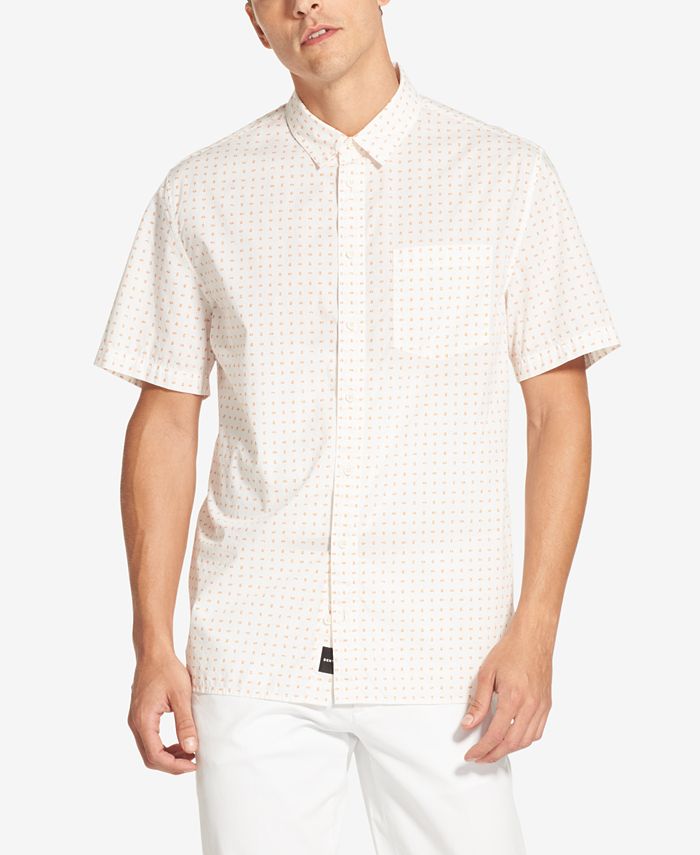 DKNY Men's Mini Geo-Print Shirt & Reviews - Casual Button-Down Shirts ...