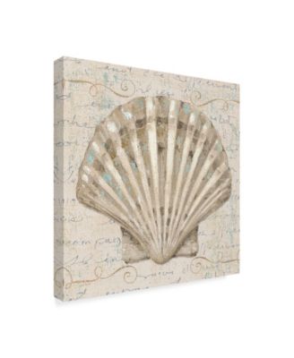 Lisa Audit 'Coastal Beauty I' Canvas Art - 18" x 18"