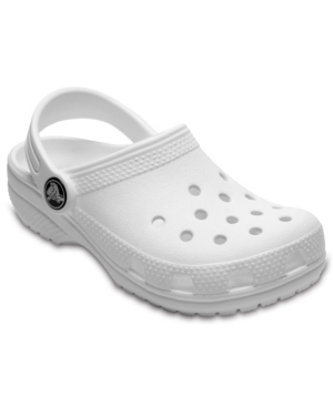 Crocs Little Kids Classic Clogs From Finish Line In White