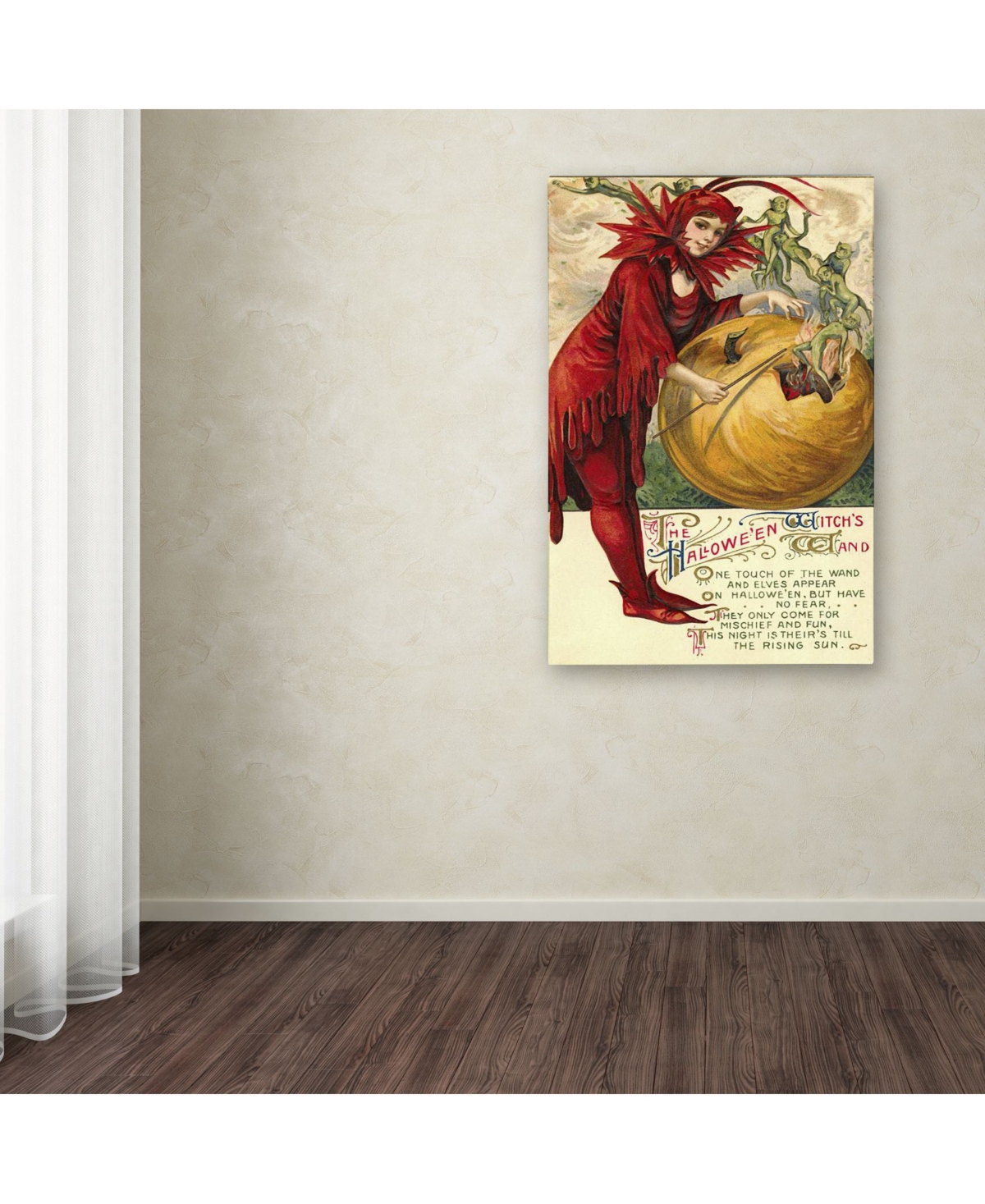 Vintage Apple Collection 'Halloween Twelve' Canvas Art -