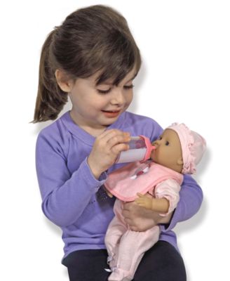 Melissa and Doug - Kids Toys, Milk Bottle and Bib Set