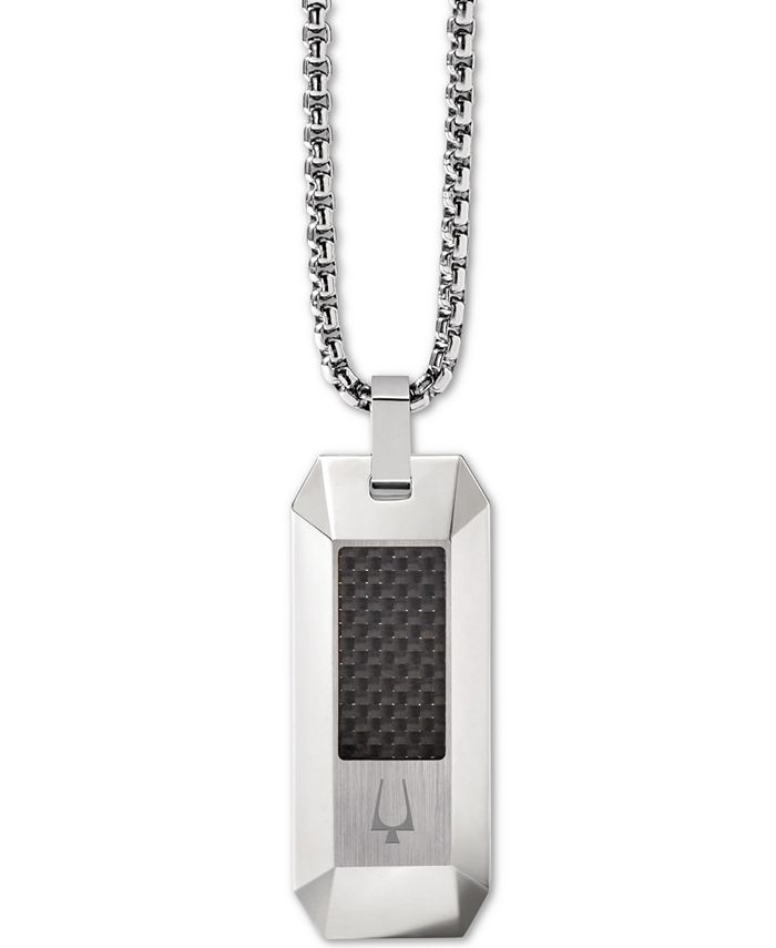 Jewelry Necklaces Necklace with Pendants Stainless Steel Brushed Black Leather Dogtag Necklace