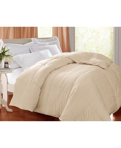 Blue Ridge 400 Thread Count Damask White Goose Feather Down