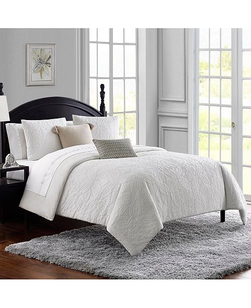 Waterford Madelaine Cotton Matelasse Medallion 3pc King Comforter