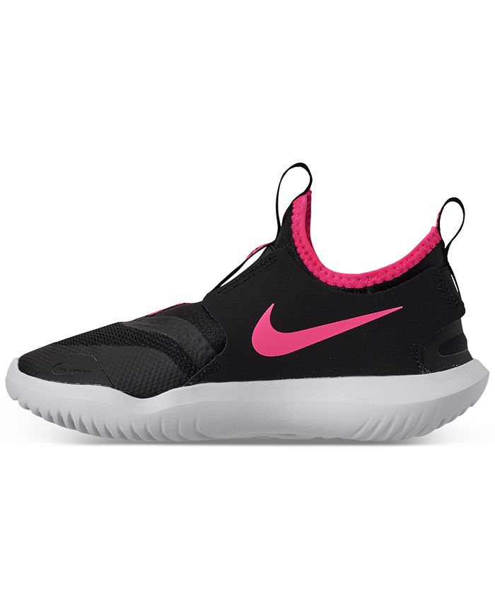 Nike Little Girls Flex Runner Slip-On Athletic Sneakers from Finish ...