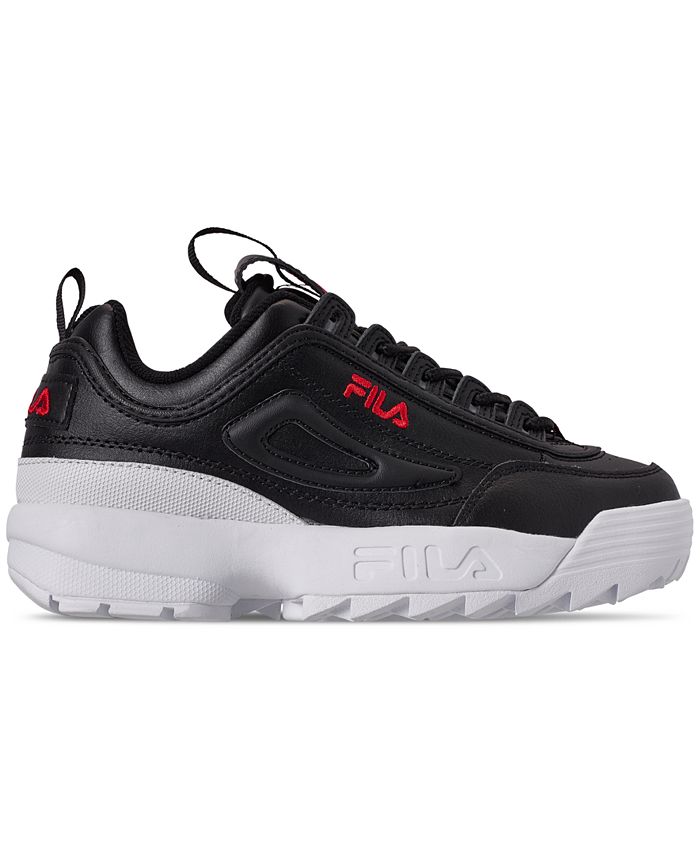 womens fila disruptor ii premium athletic shoe