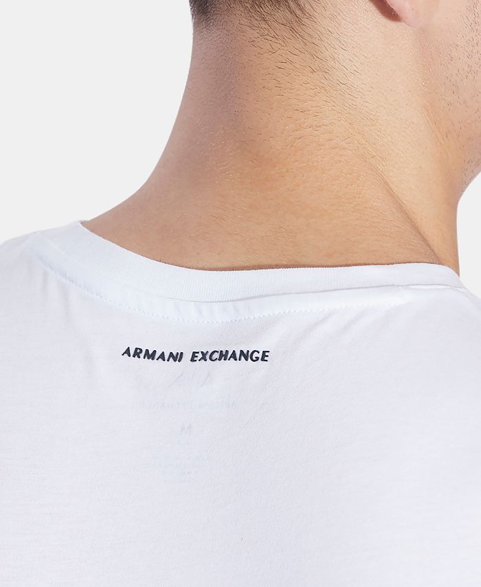 A|X Armani Exchange Men's Foundation Triangulation T-Shirt - Macy's