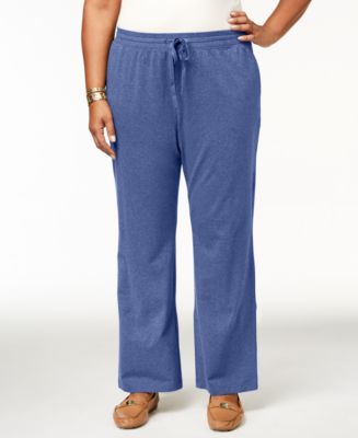 Karen scott sport 2025 pants plus size