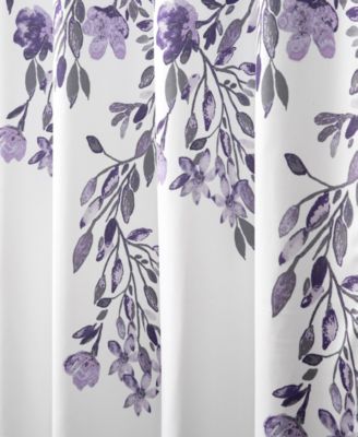 Tanisha Floral Shower Curtain, 72" x 72"