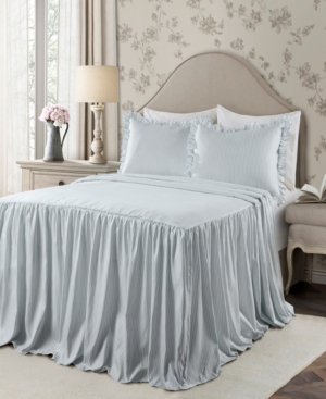 Ticking Stripe 3-Piece Queen Bedspread Set