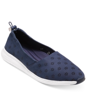 Cole haan studiogrand perforated slip on sneaker online