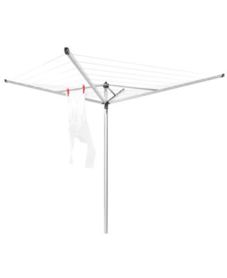 Brabantia 106.7 x 106.7 in. Topspinner Outdoor Rotary Clothesline with Ground Spike