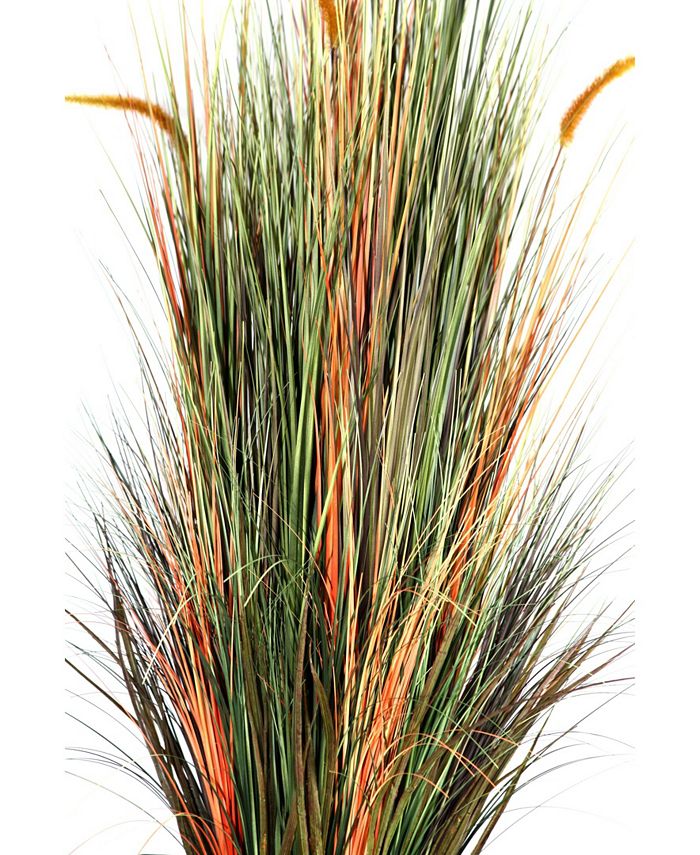 Vintage Home 70" Tall Onion Grass Artificial Faux Contemporary with