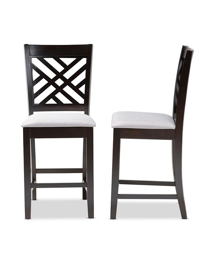 Furniture Caron Pub Chair Set, Set of 2 Macy's