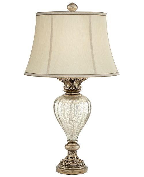 Pacific Coast Traditional Antique Mercury Glass Table Lamp