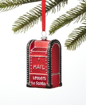 Holiday Lane - Santa's Favorites Mail Box Ornament