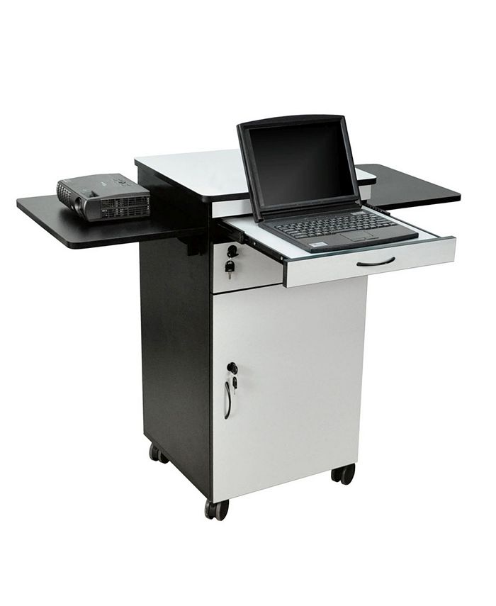 Offex 38" Wood Multimedia Workstation Macy's